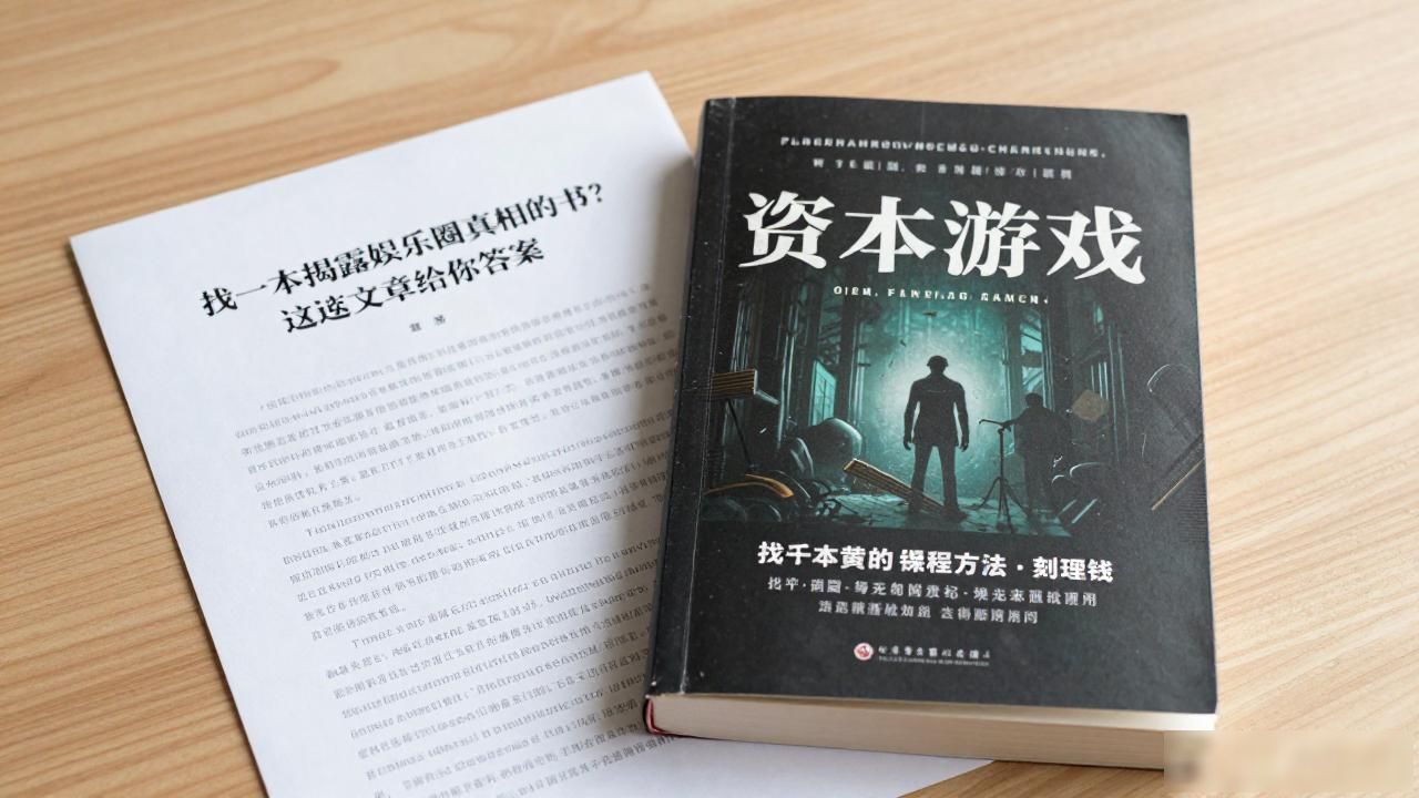 找一本揭露娱乐圈真相的书？这篇文章给你答案